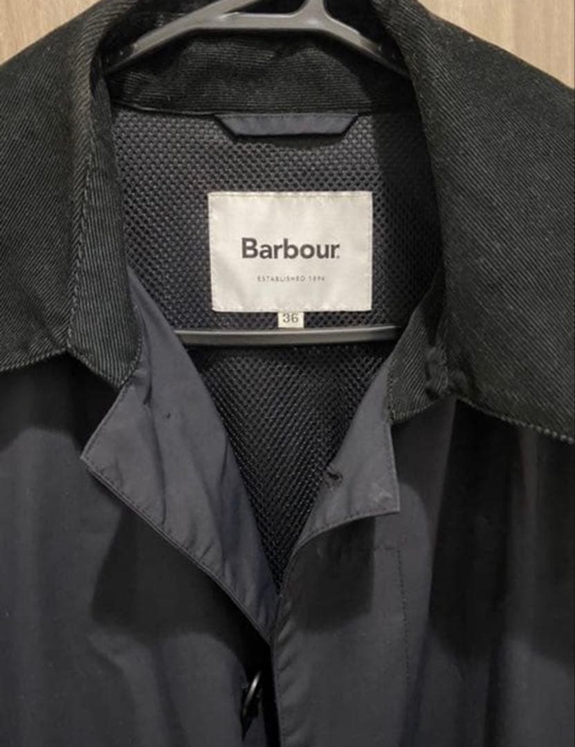 Barbour ステンカラーコート