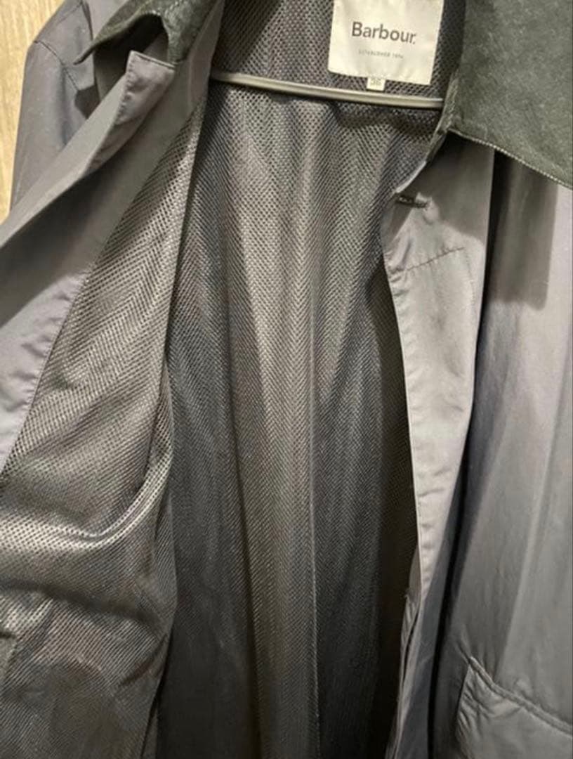 Barbour ステンカラーコート