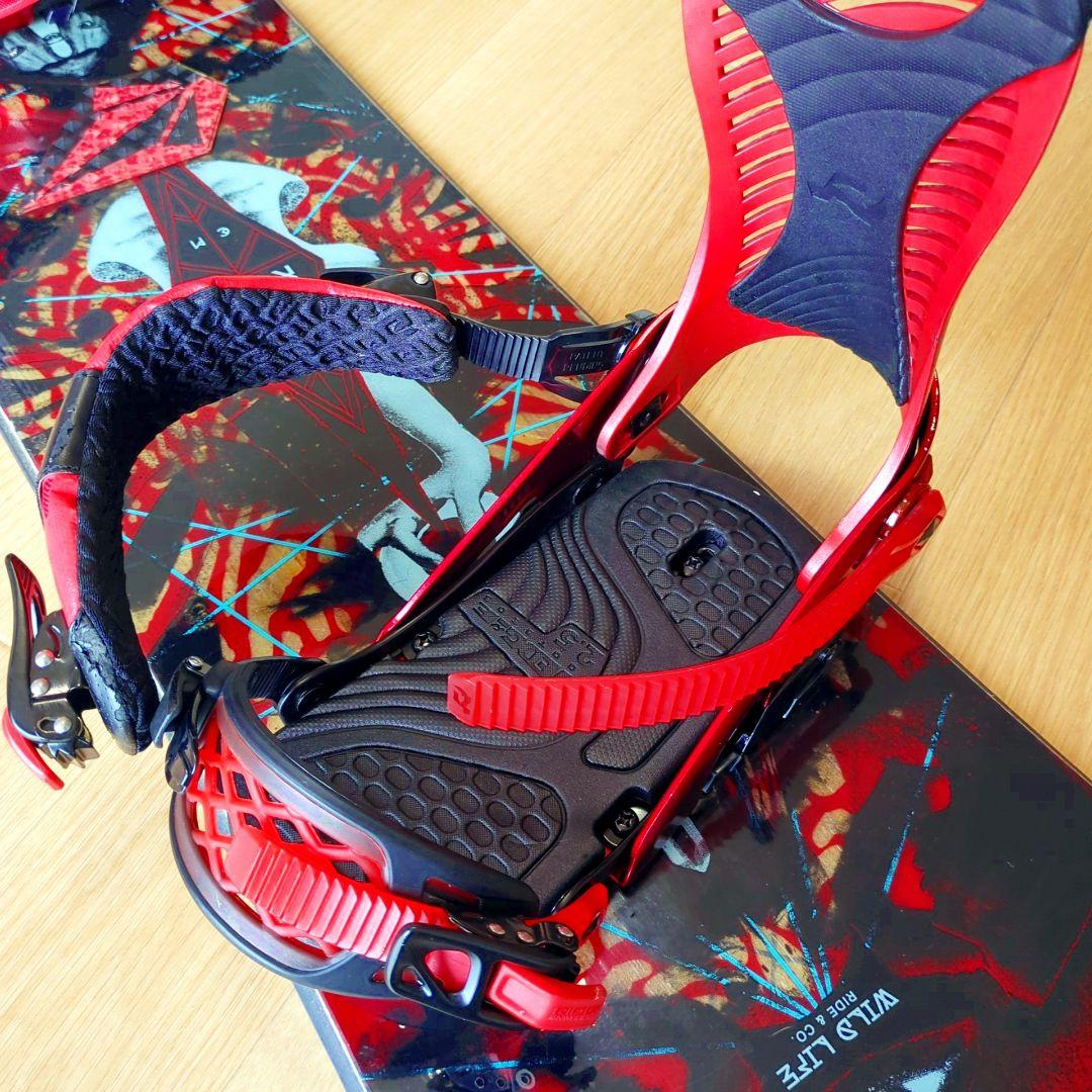 スノーボードセット RIDE Wildlife CAPO ロッカー ビンディング