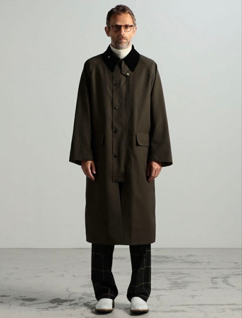 Barbour×TOMORROWLAND バブアー　ロングコート