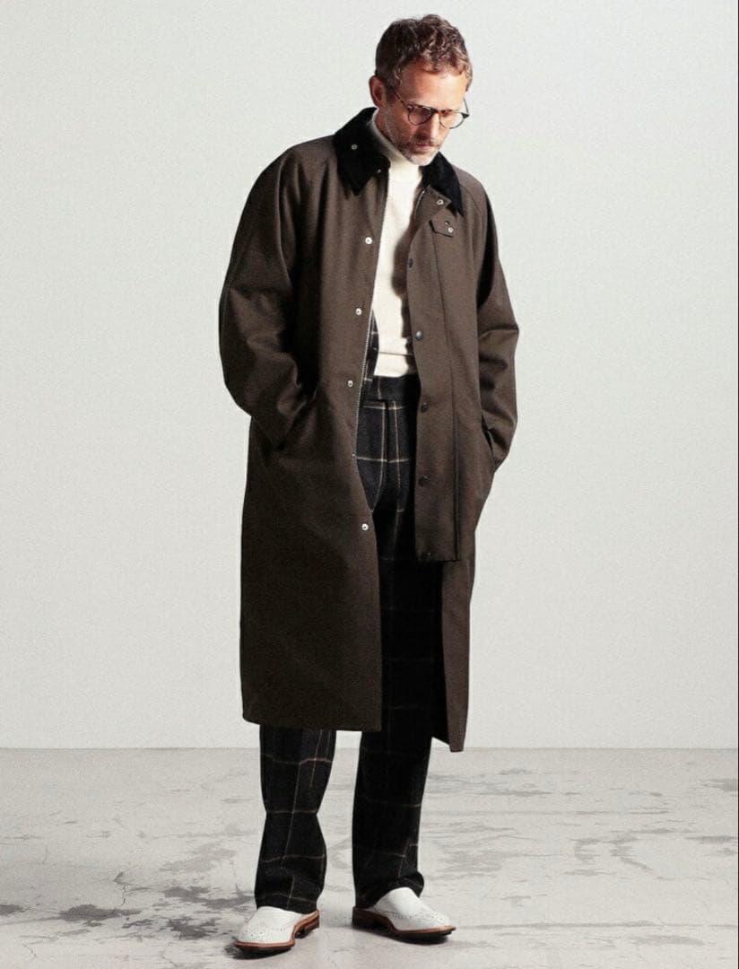 Barbour×TOMORROWLAND バブアー　ロングコート