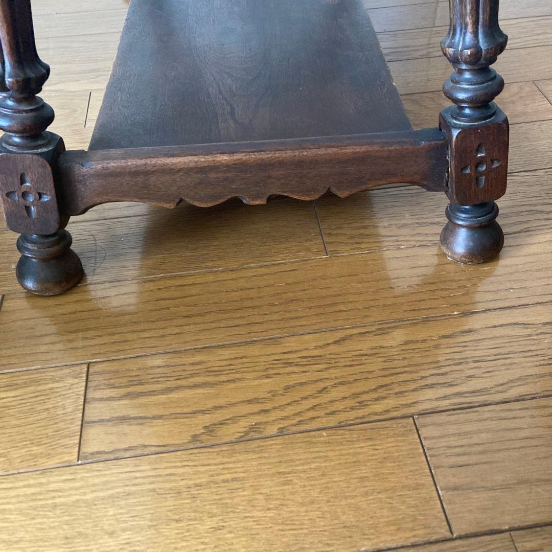 アンティーク　サイドテーブル　シャビーシックにDYI フレンチカントリー風に〜