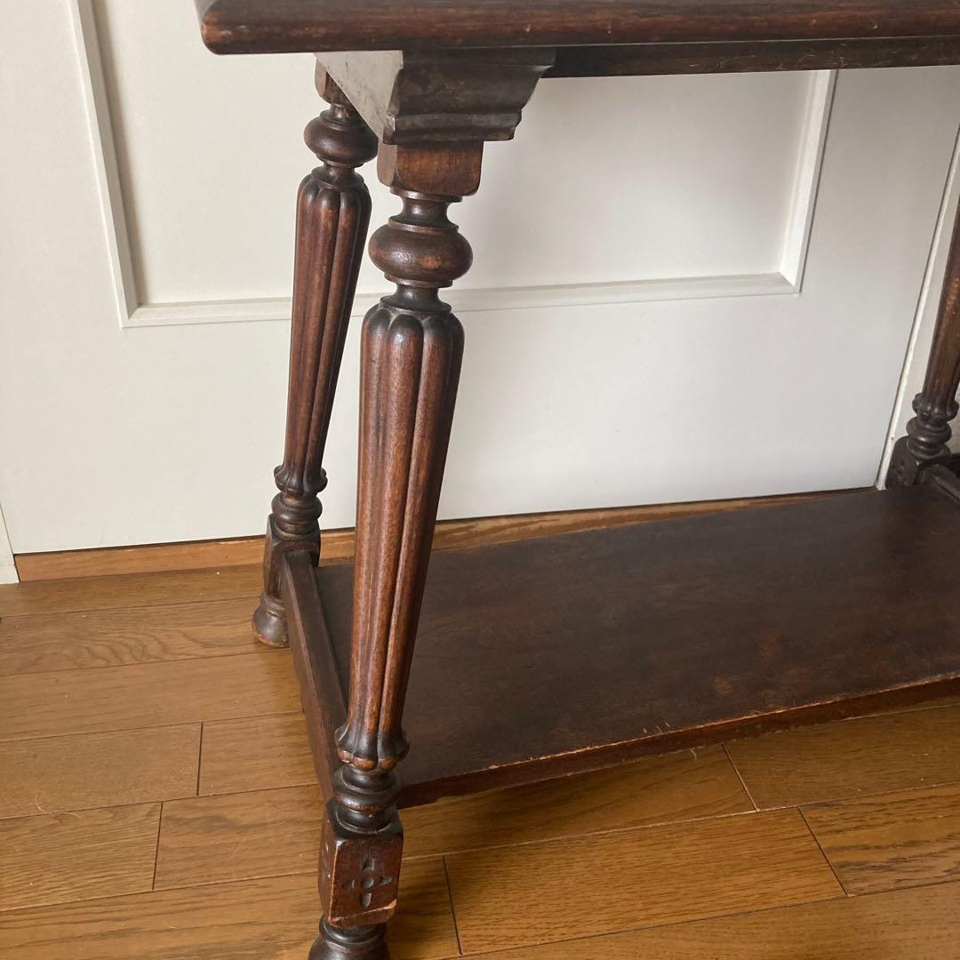 アンティーク　サイドテーブル　シャビーシックにDYI フレンチカントリー風に〜