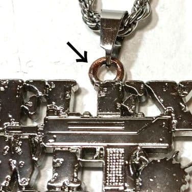 2114【即完売品】flexwitme ロゴ ネックレス シルバー 喜平