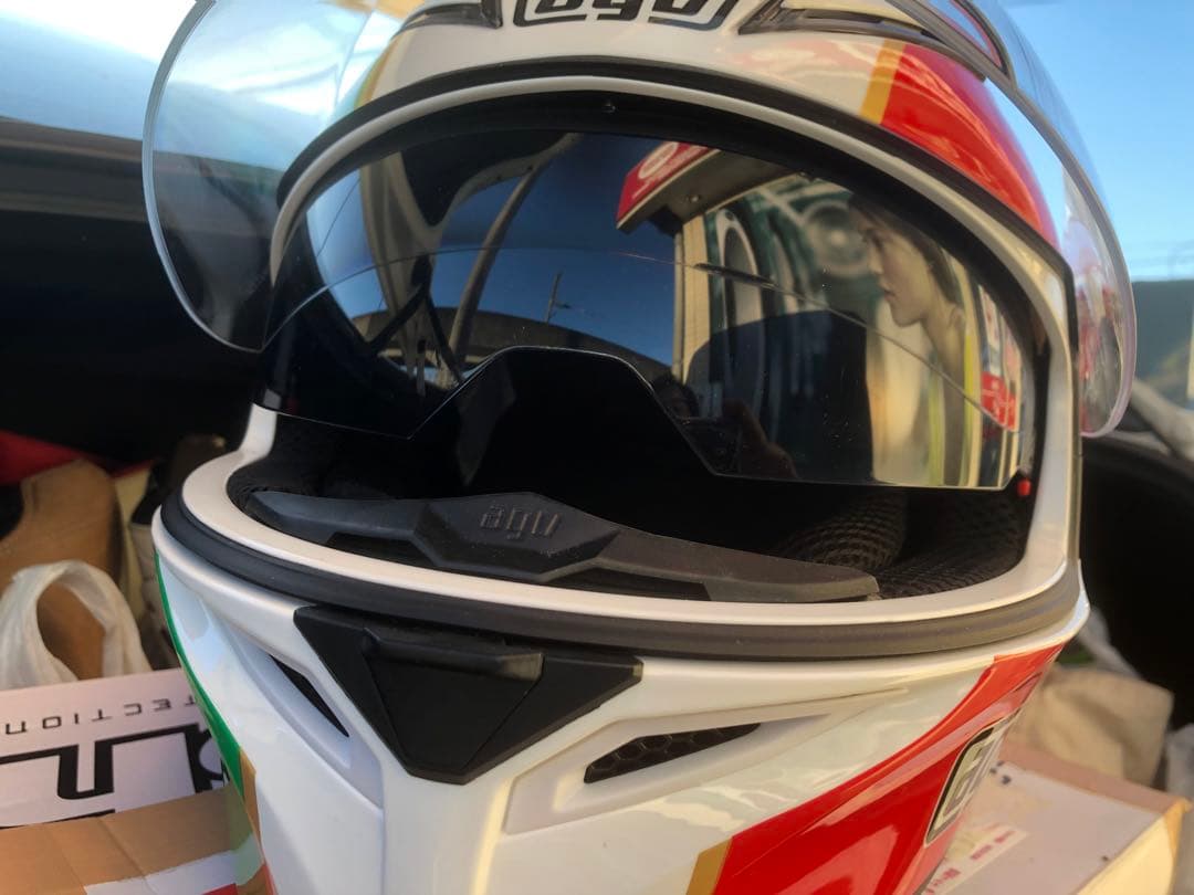 AGV K-3 SV SUN&moon ロッシ アプリリア時代