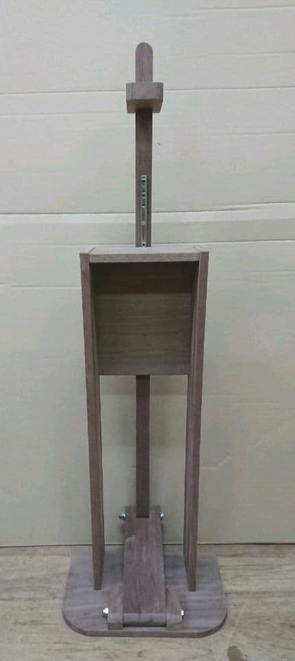 【お値下げ】足踏み式消毒液スタンド【木製】