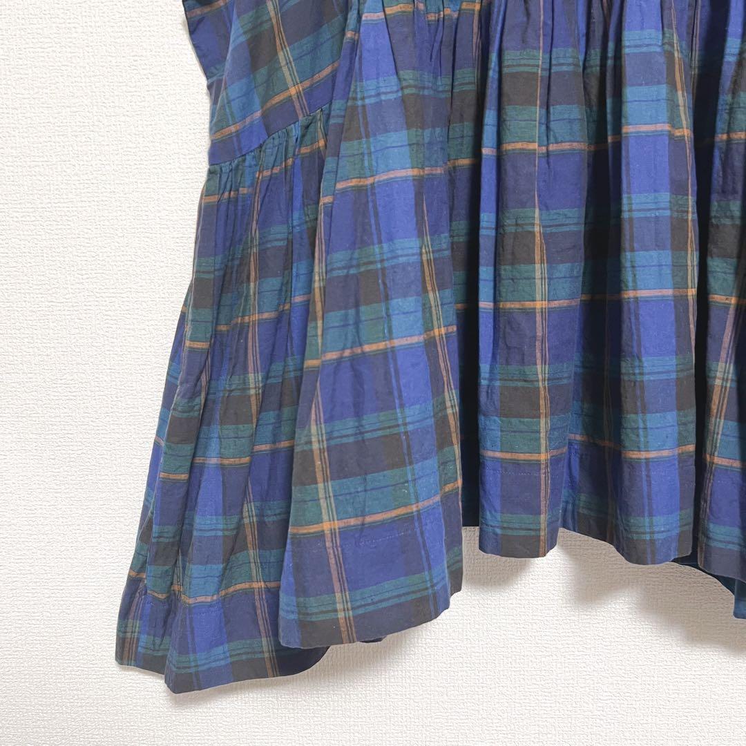 ヴィヴィアンウエストウッド　チェックスカート　変形