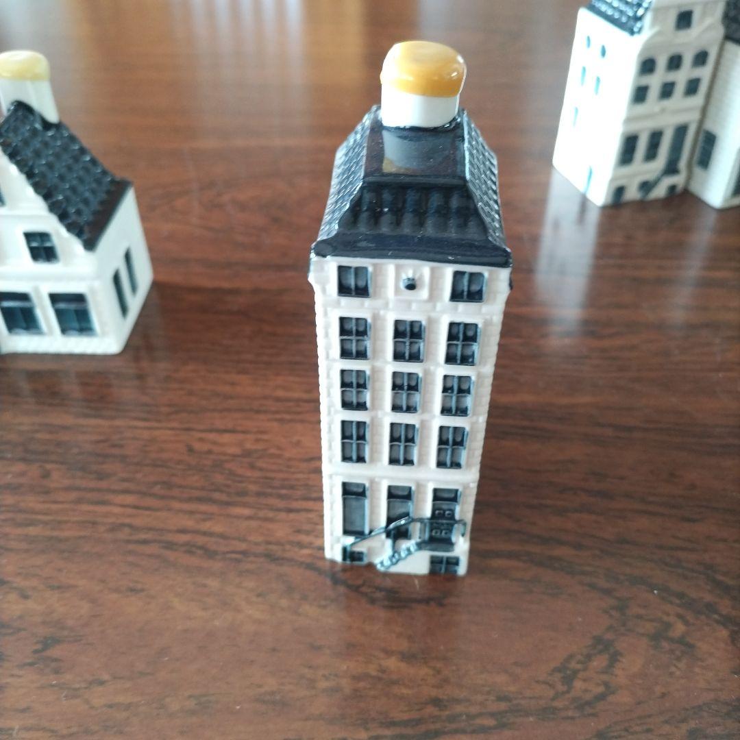 BOLS KLM オランダの家屋 置物セット