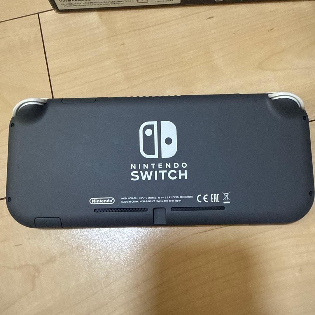 【完品】Nintendo Switch Lite グレー 専用ケースおまけ