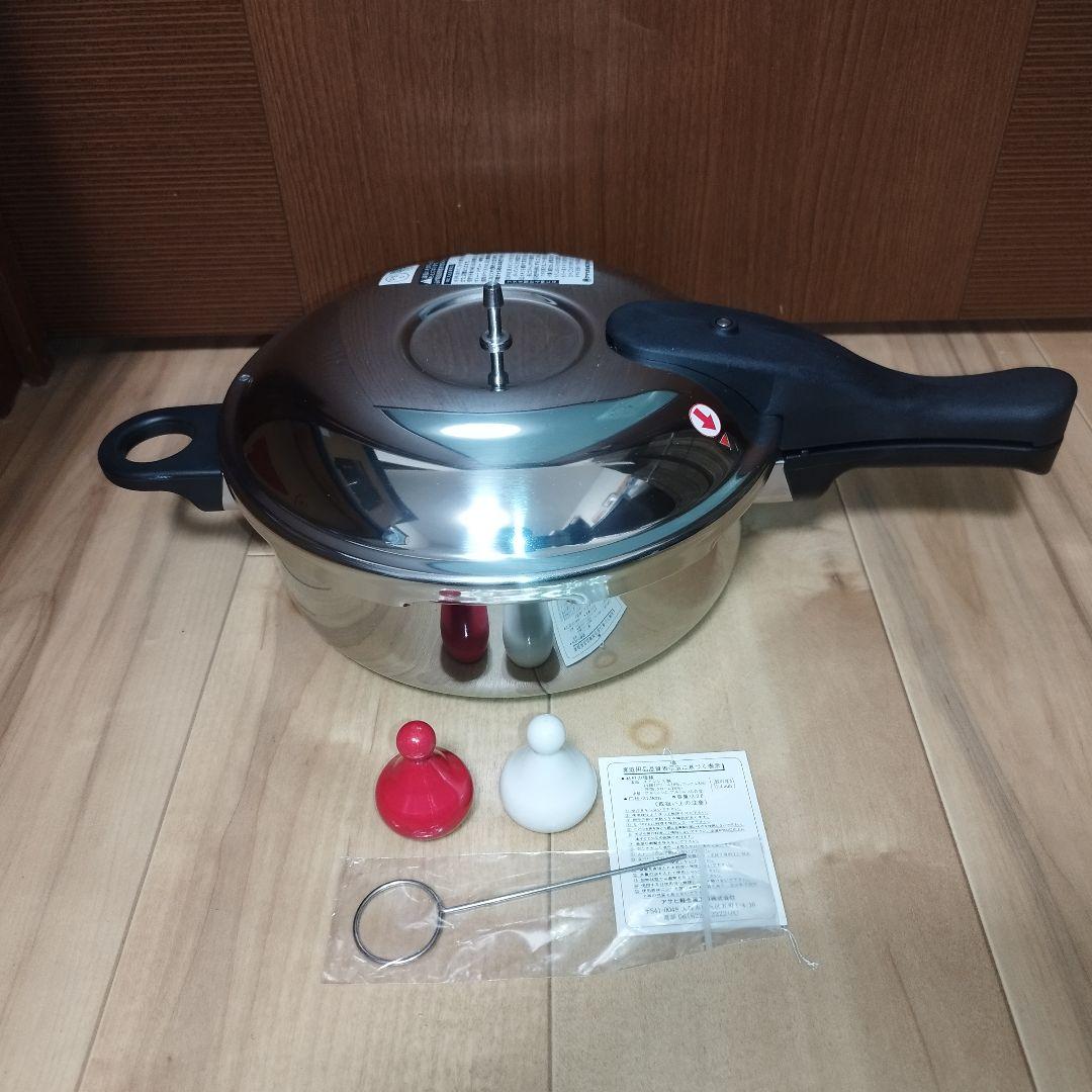 【未使用】アサヒ軽金属　ゼロ活力鍋 ZK型　3.0L Mサイズ