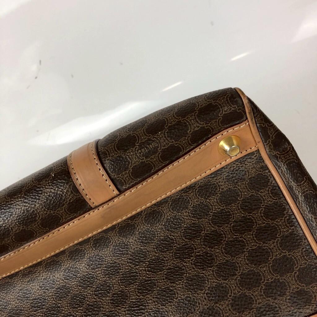 CELINE セリーヌ マカダム柄 ハンドバッグ レディース ブランド
