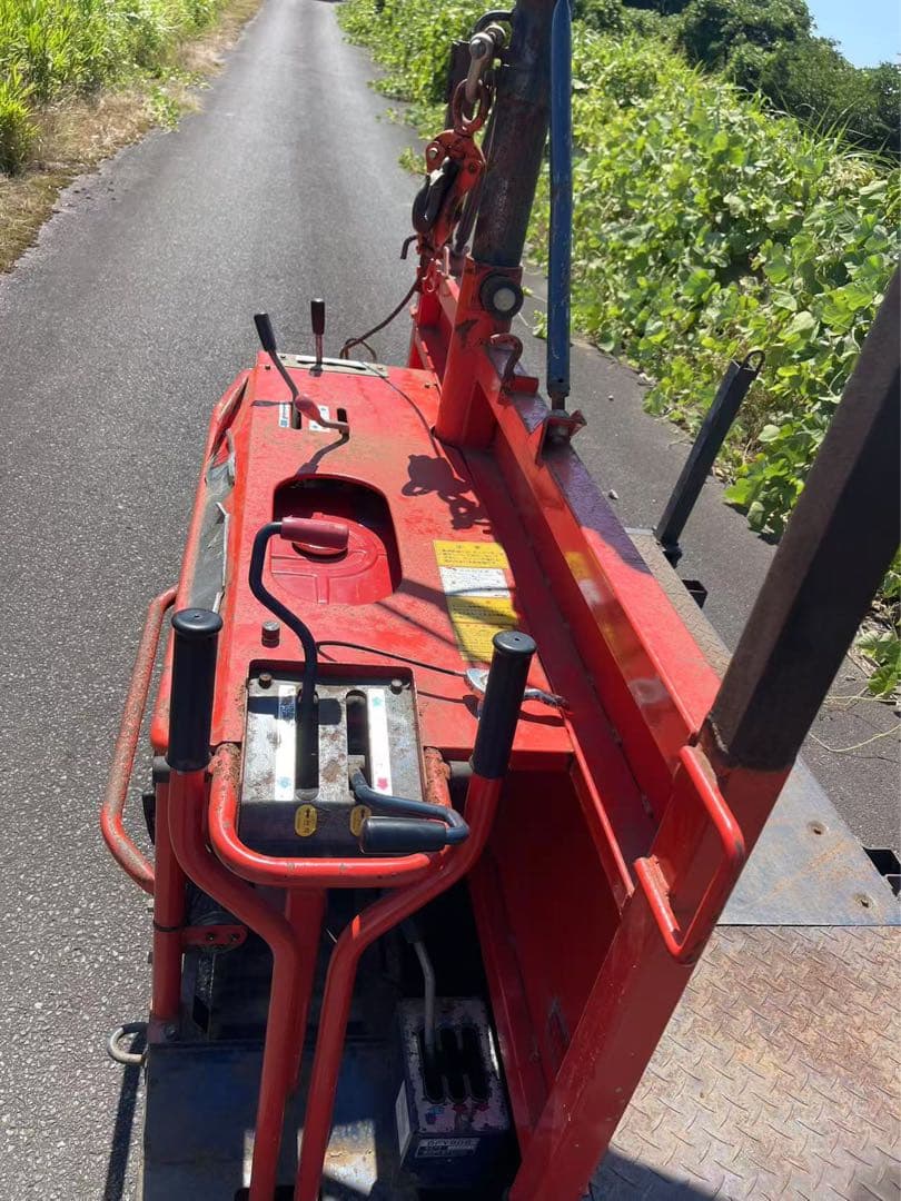 林内作業車 筑水キャニコム 最大8.5馬力 BFY902 直接引き取り限定