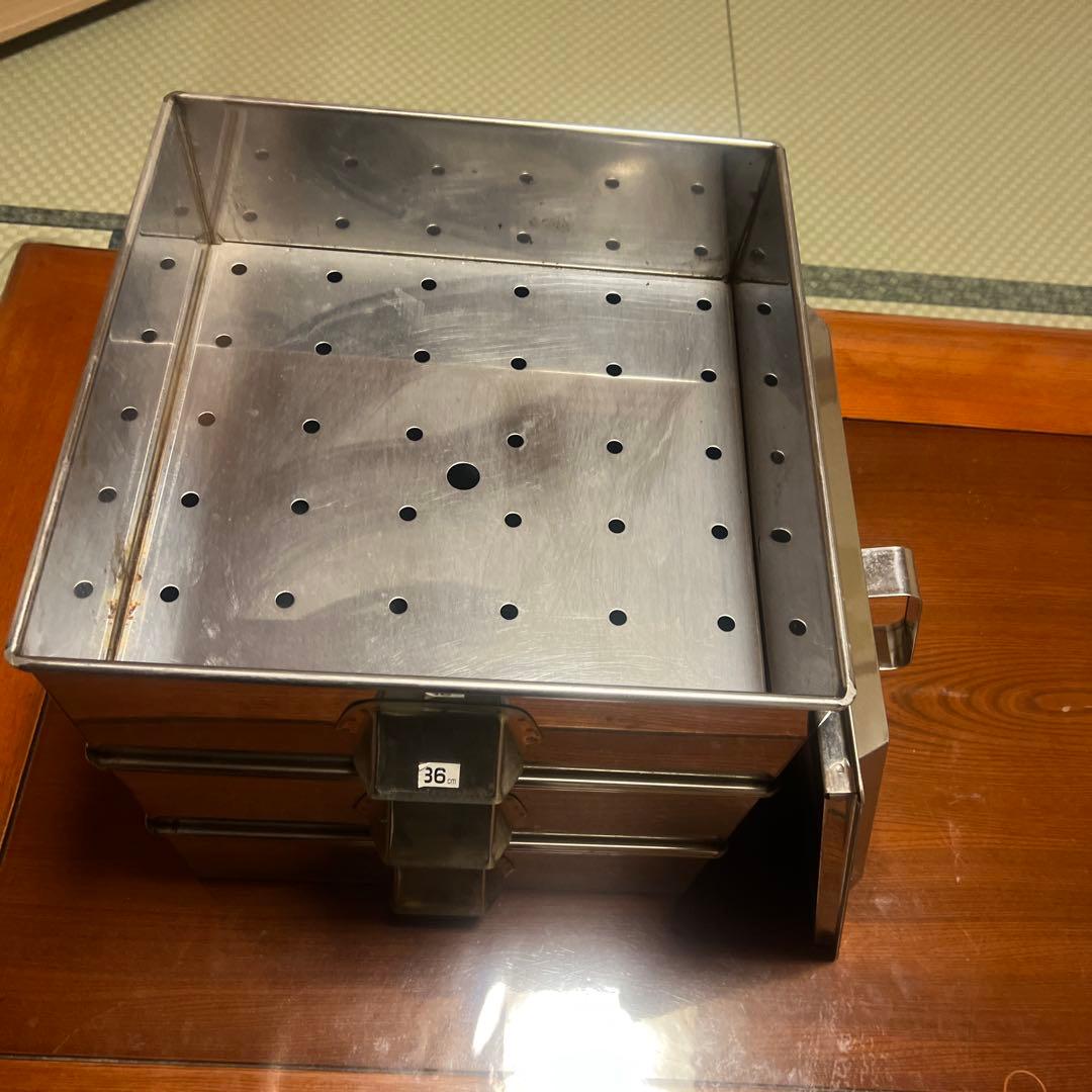 ステンレス製 36cm 蒸し器