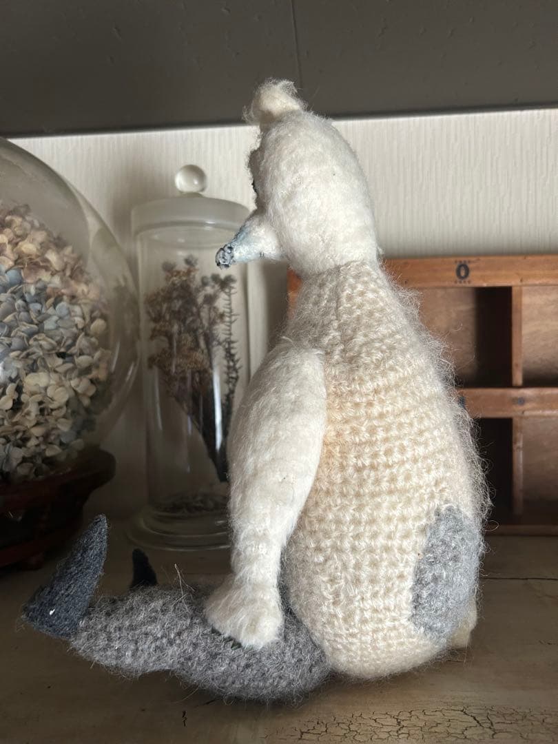 ハンドメイド　国内作家様　作品　ぬいぐるみ　テディベア　ドール　しろくま　白熊