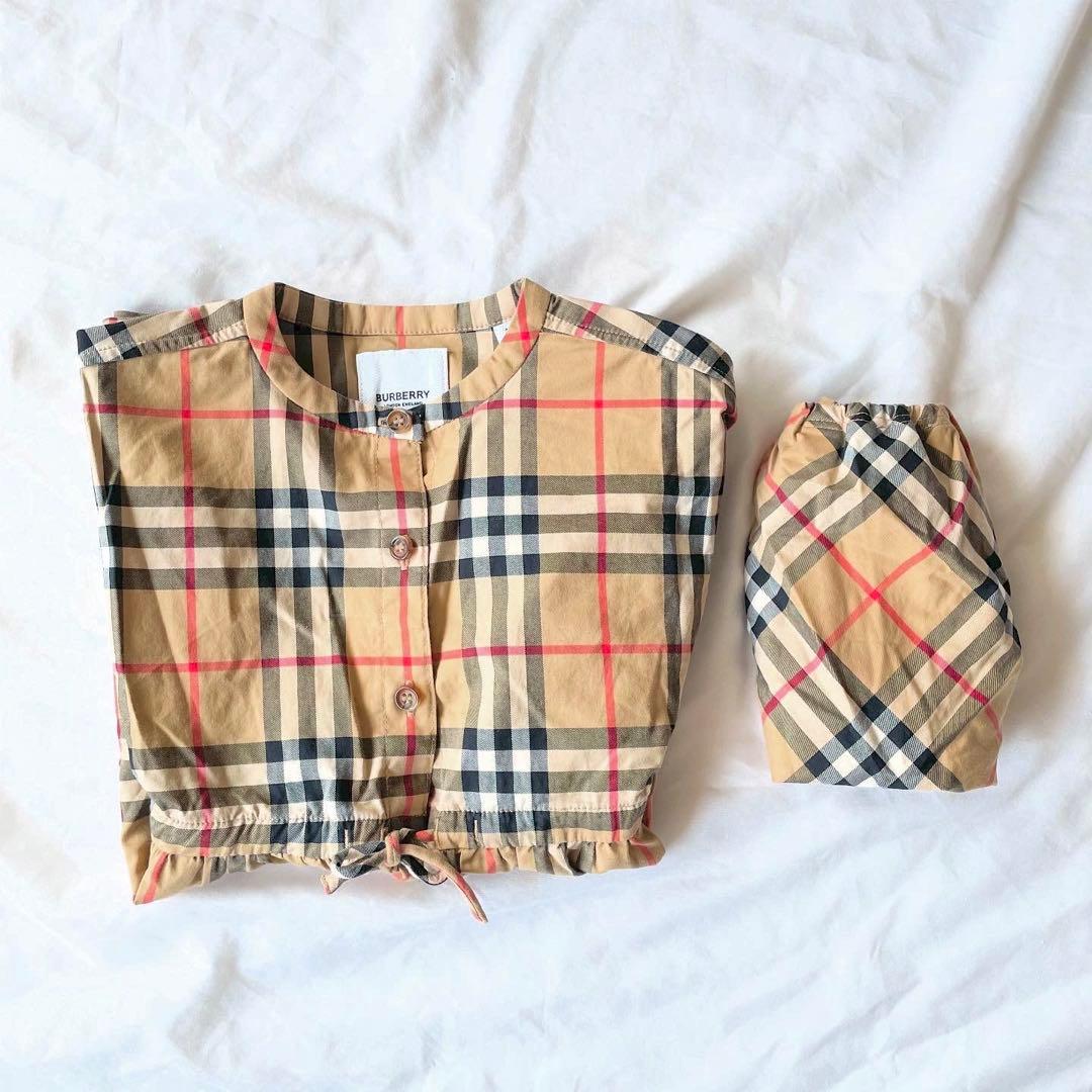 【極美品】BURBERRY チェックワンピース