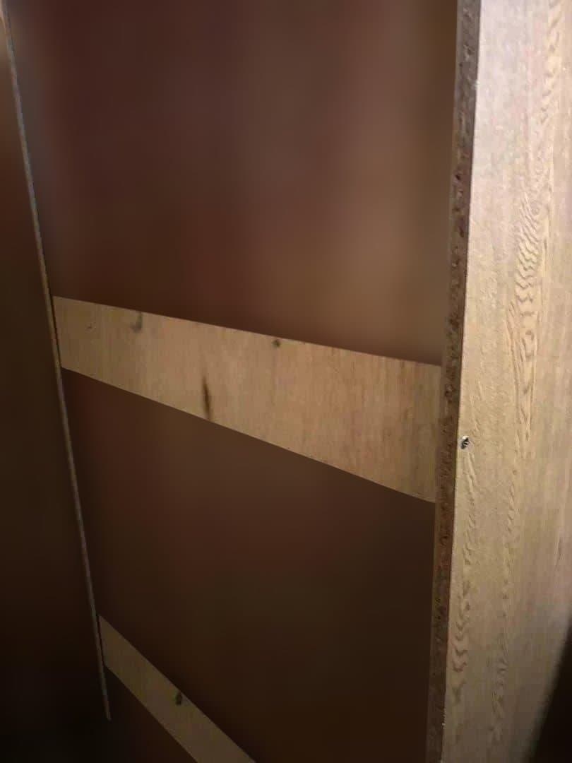 クローゼット 収納棚 洋服タンス ワードローブ ハンガーラック付