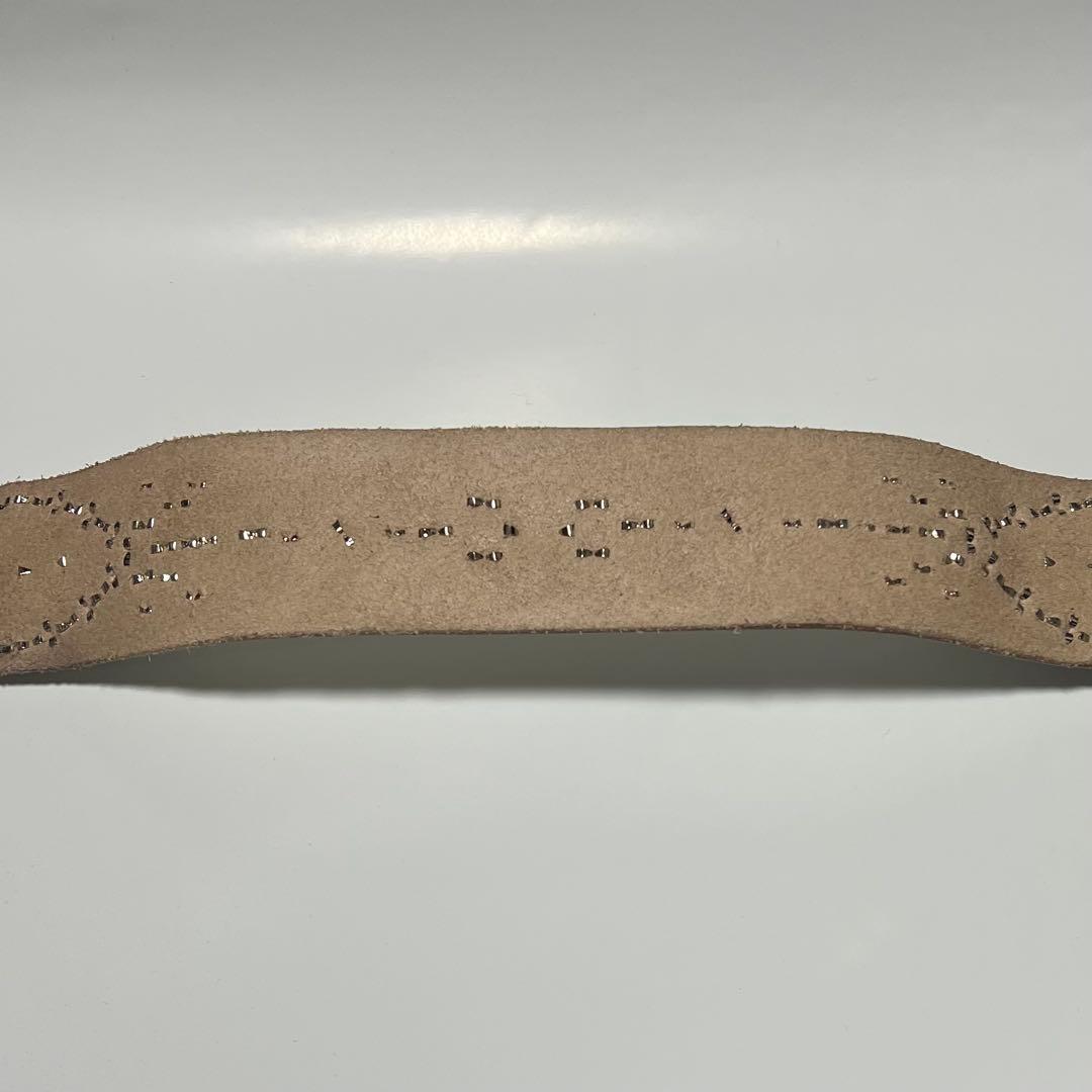 jana ウルフズヘッドタイプ スタッズベルト 32インチ