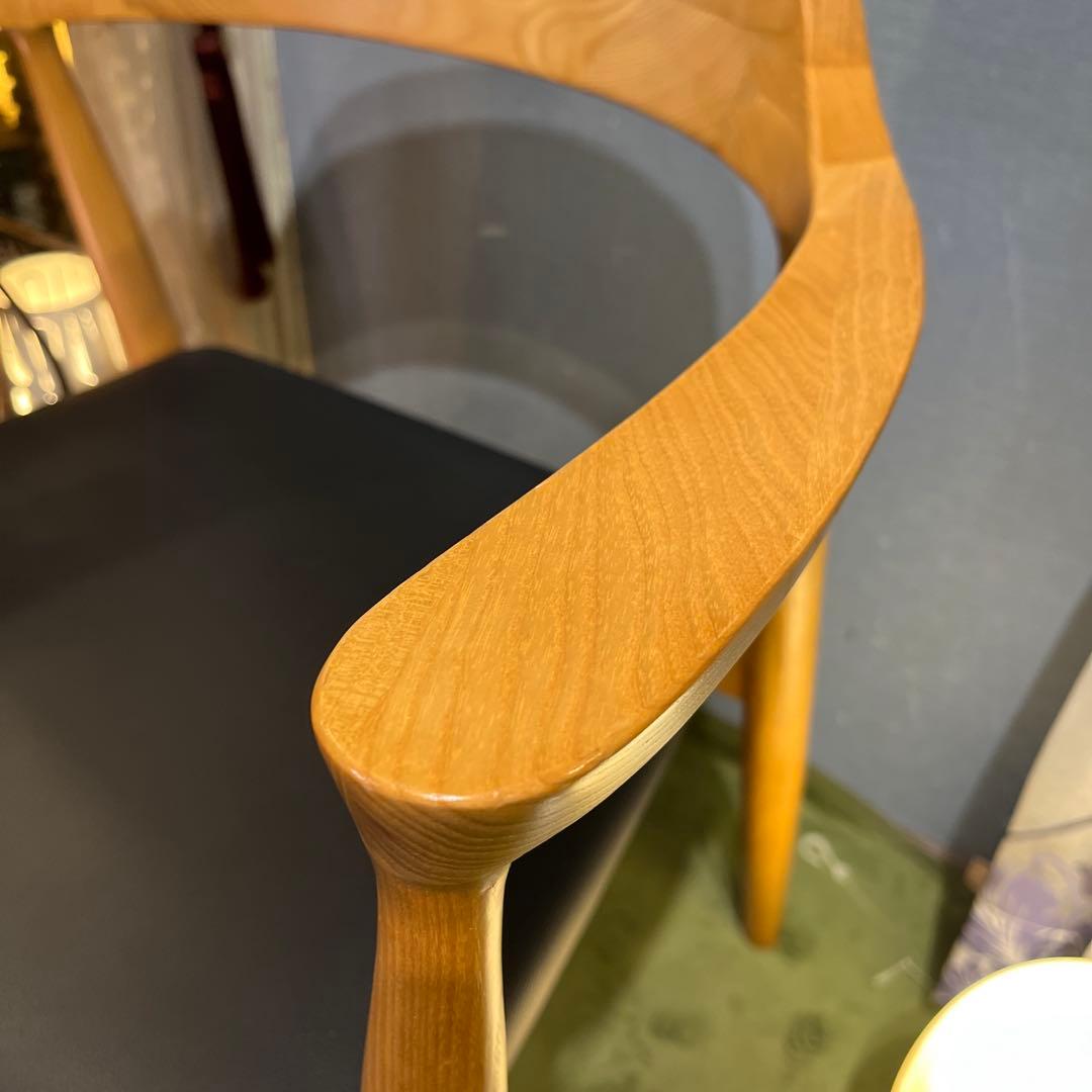 Sale スタイリッシュモダン　北欧ST ショートアームチェア