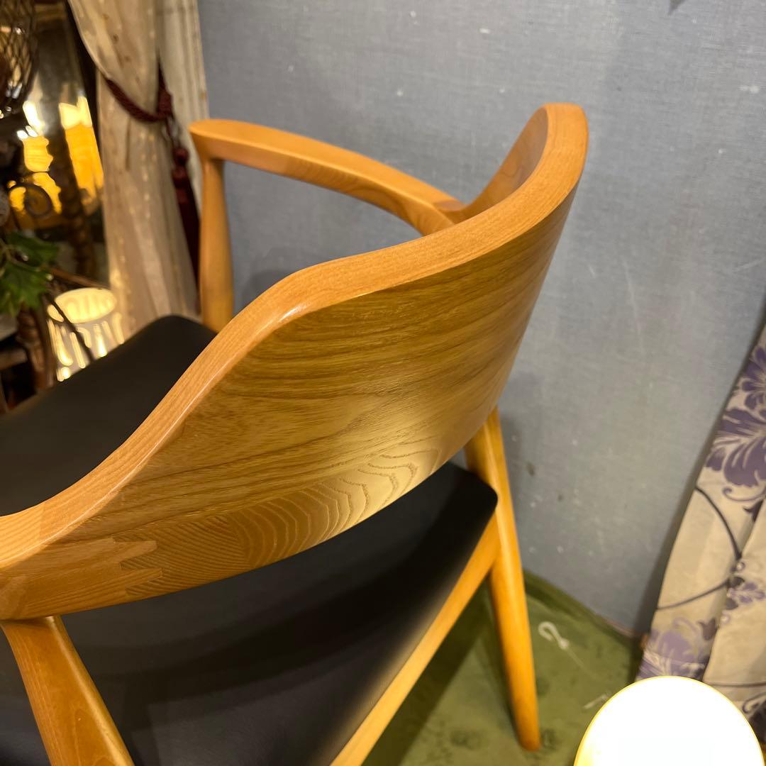 Sale スタイリッシュモダン　北欧ST ショートアームチェア