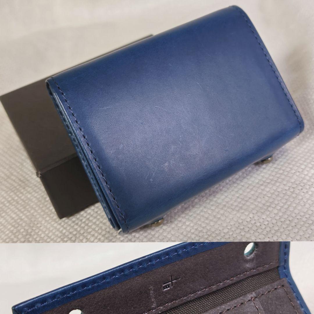 m+エムピウmillefoglie IIミッレフォッリエ折りレザー財布ウォレット