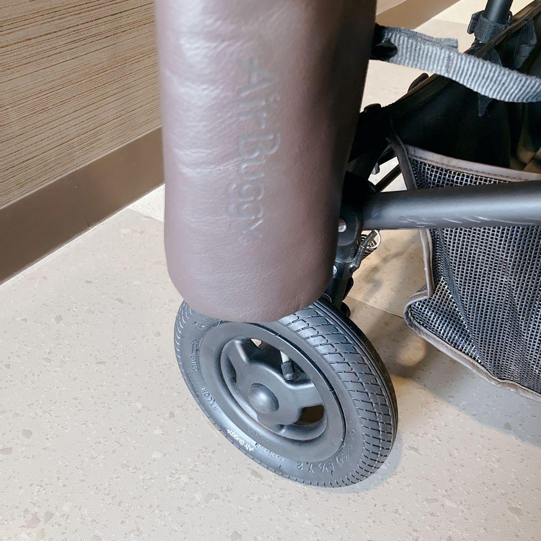 エアバギー ベビーカー ココダブル デニム ネイビー 双子 2人乗り