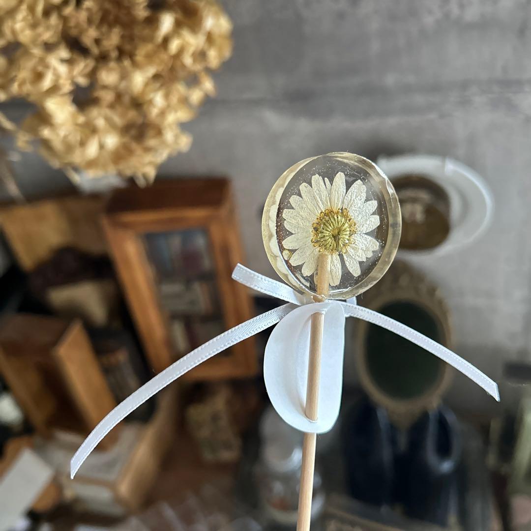 マーガレットロリポップキャンディー ロゴマーク フェイクスイーツ アンティーク