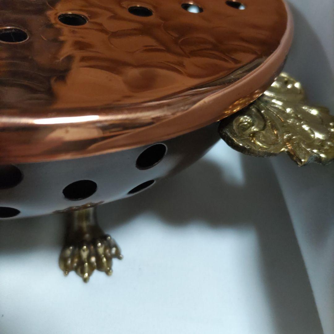 Moran 銅製 両手鍋 穴あきデザイン