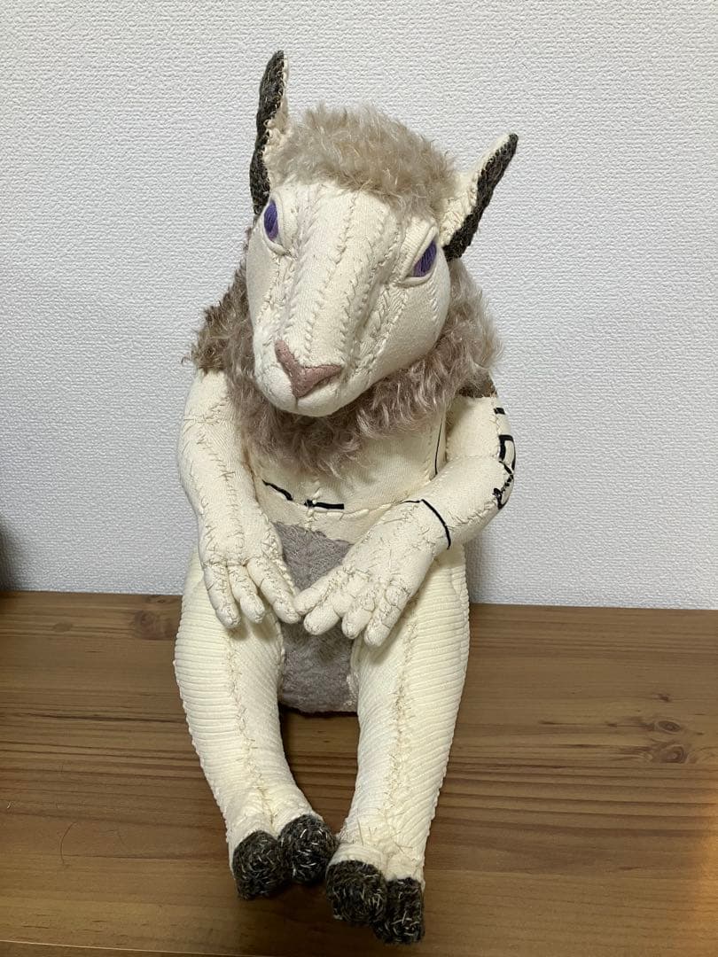 作家 黒田恵枝 ひつじ テディベア