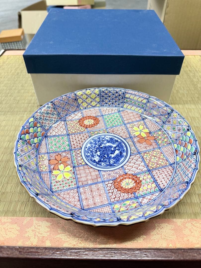 京焼・清水焼 高野昭阿弥 皿　1027