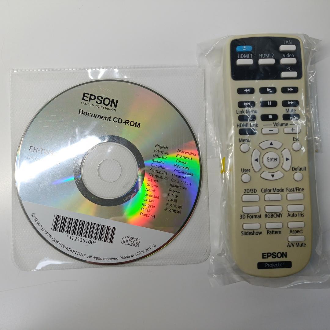 EPSON エプソン プロジェクター EH-TW5200 点灯278時間