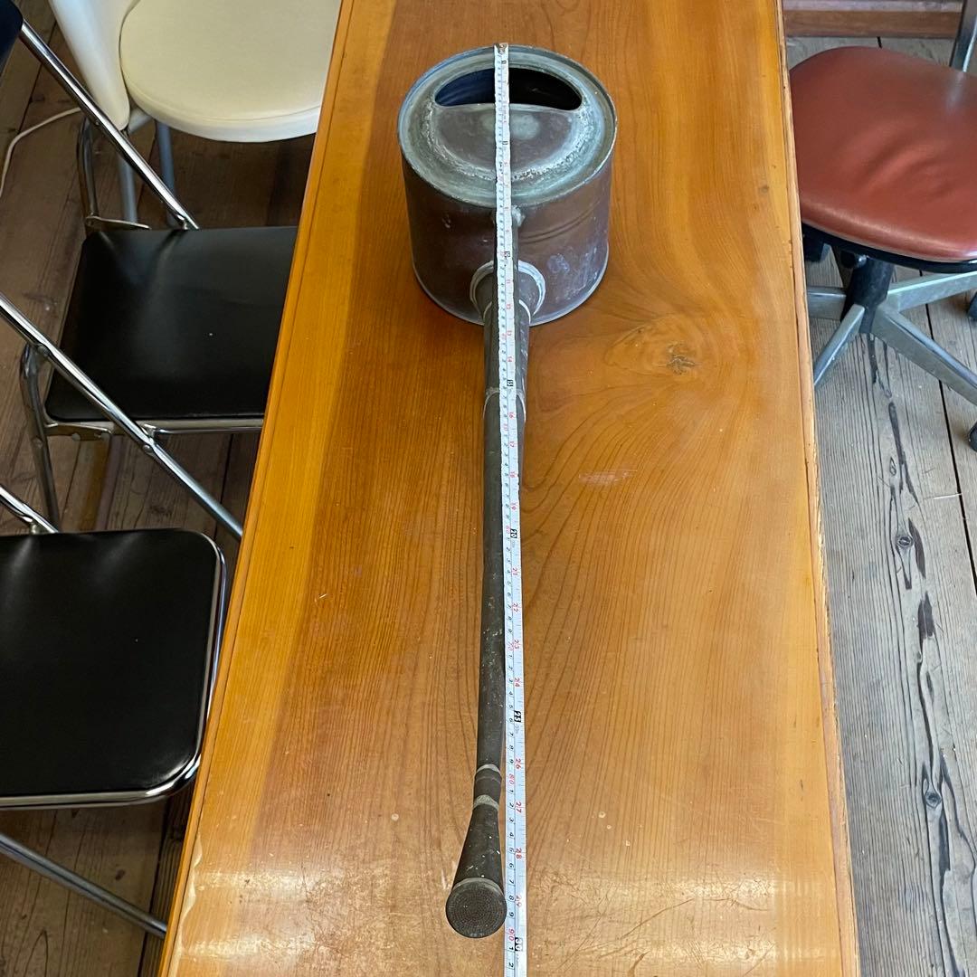 根岸産業 銅製・竿長如雨露(じょうろ )2号 盆栽専用【昭和レトロ】ガーデニング