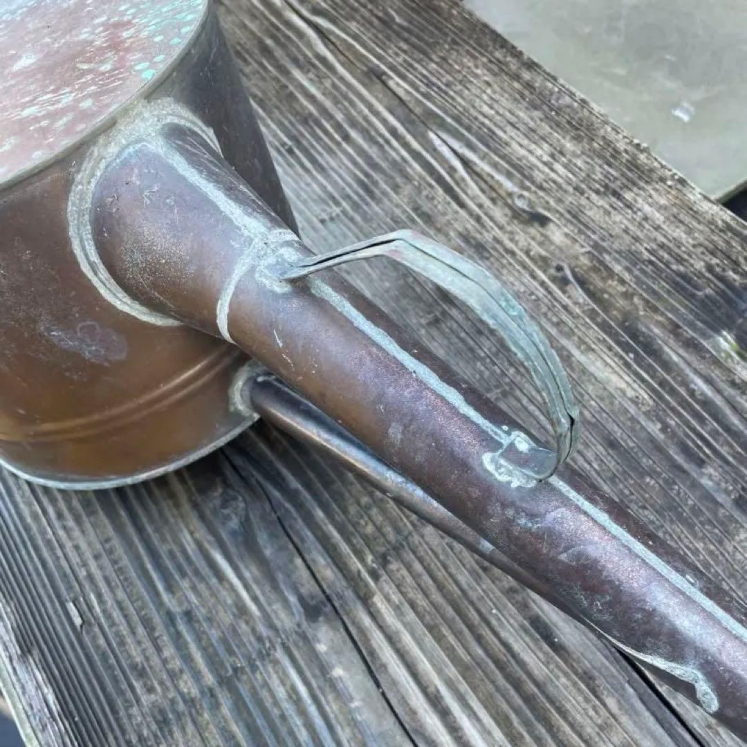 根岸産業 銅製・竿長如雨露(じょうろ )2号 盆栽専用【昭和レトロ】ガーデニング