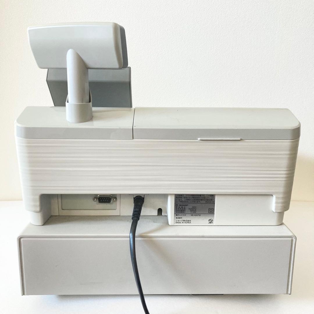 大人気 SHARP XE-A207W シャープ レジ レジスター