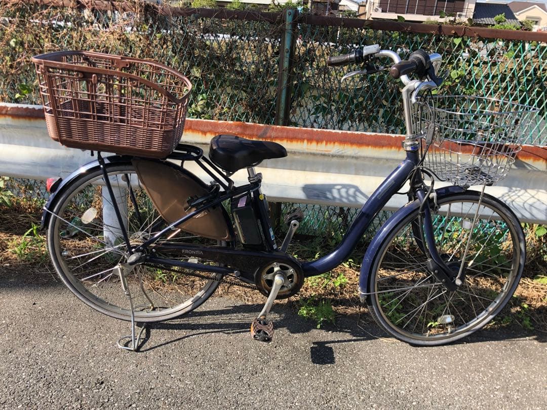 値下げ[391]送料無料 ブリヂストン電動自転車 フロンティア