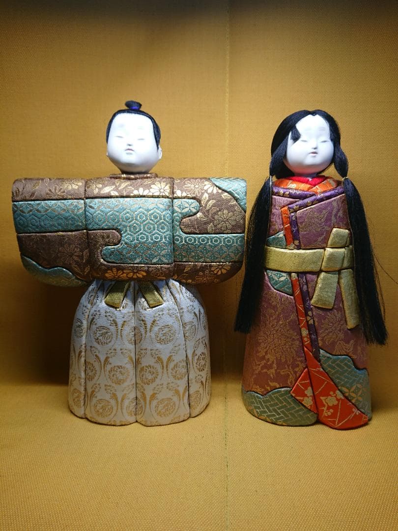 人形　木目込み 　ひな人形　置物　インテリア　工芸品　美術品　A1199