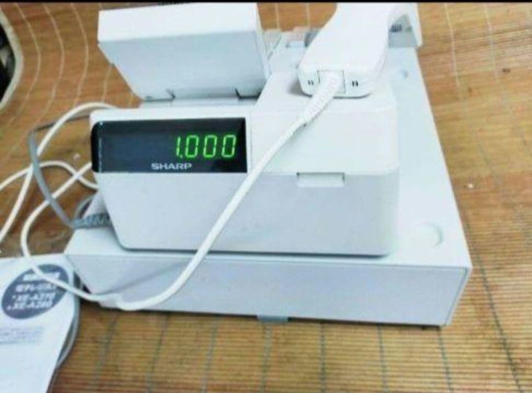 シャープレジスターXE-A280　PC連携　スキャナ付き2502280