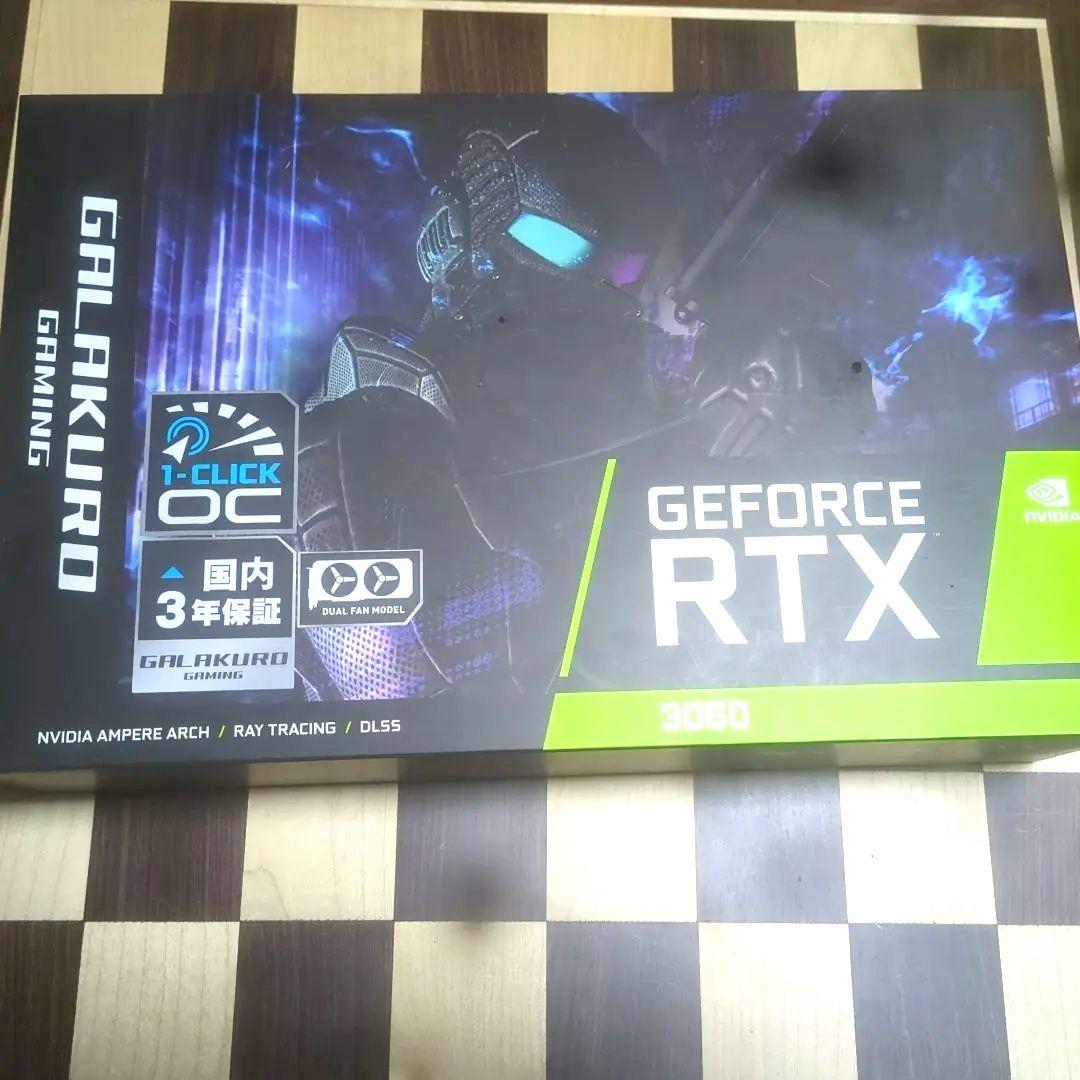 【新品未開封品】GEFORCE RTX 3060 12GB GALAKURO