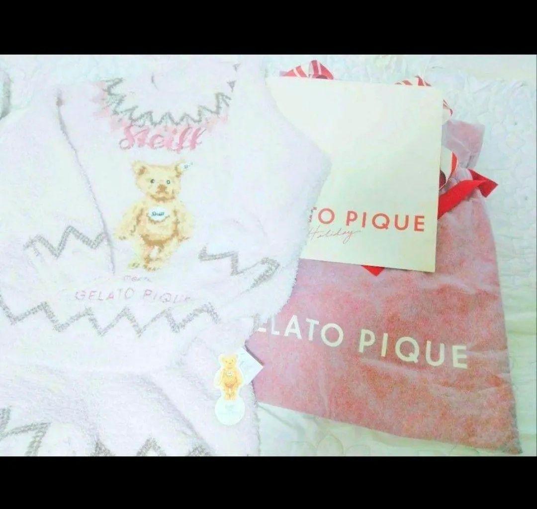 【販路限定】【Steiff】ジェラートピケ　セットアップ　ラッピング袋+紙袋