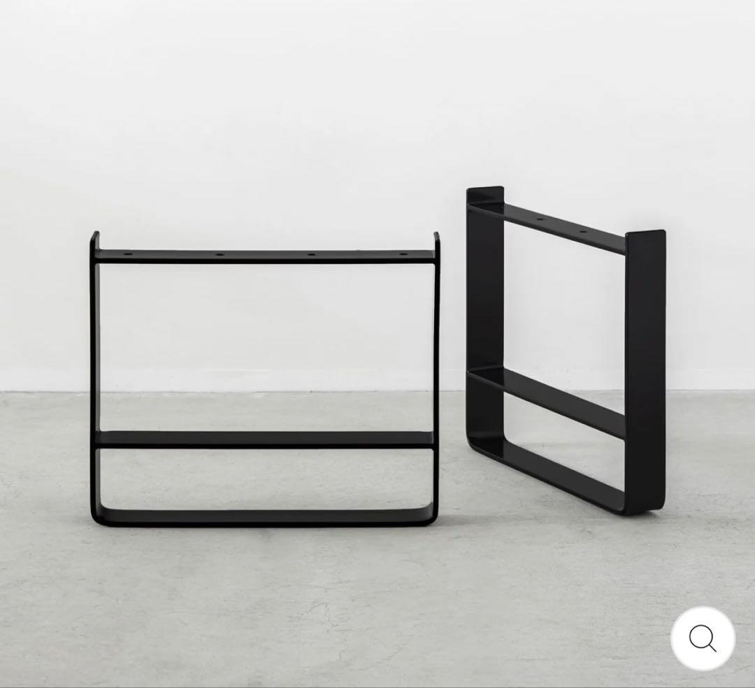 カナデモノ THE LEGS テレビボードBlack Steel