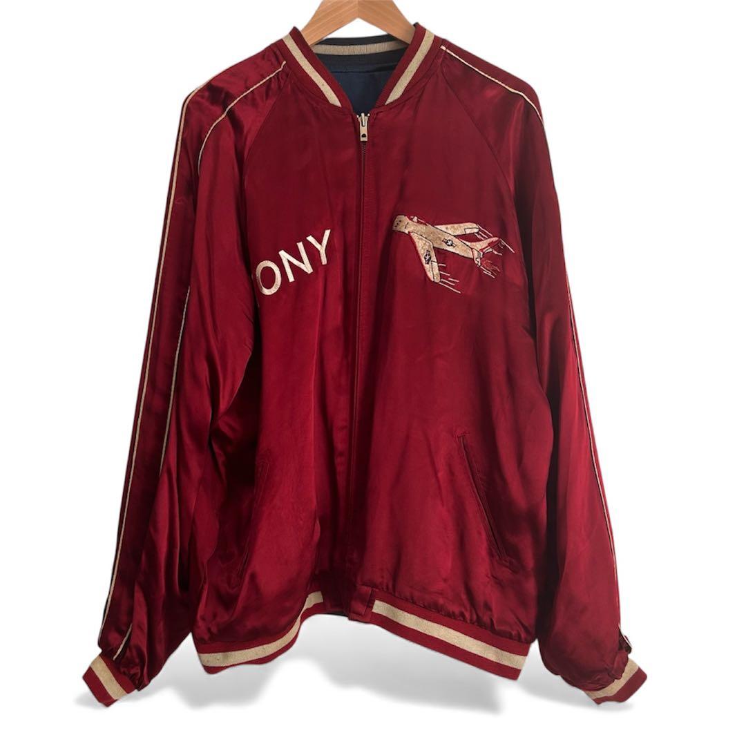 Pin-Ball ピンボール リバーシブル スカジャン XL メンズユニセックス