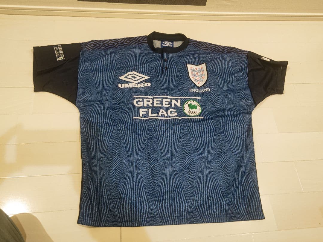 希少90年代 イングランド 1995–97 トレーニングシャツ Mサイズ