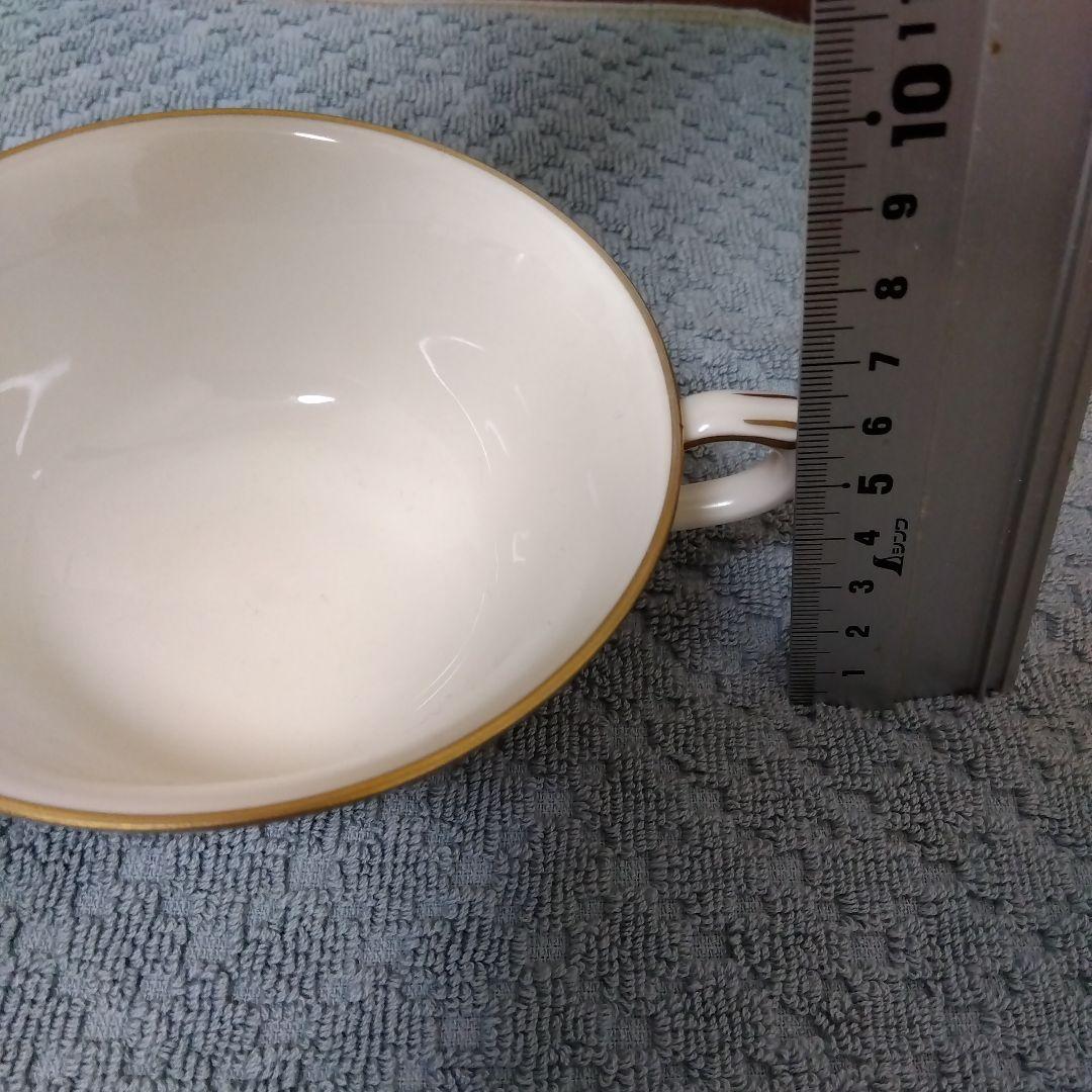オールドノリタケ /アンティークノリタケ　金縁 スープC＆S２客セット