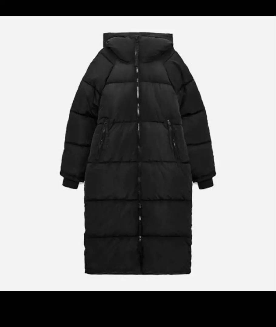 【ZARA】エクストラロングパファーコート　新品タグ付き未使用品