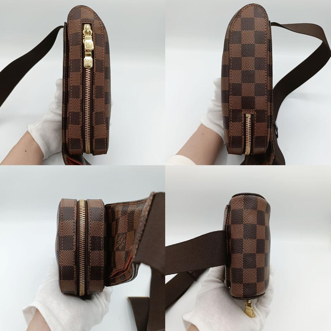 ルイヴィトン ダミエ エベヌ ジェロニモス ショルダーバッグ ボディバッグ