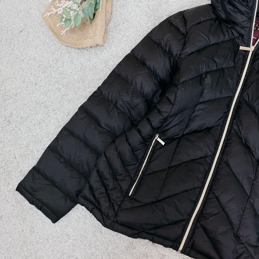 A3347【マイケルコース】✨値下げ中✨ブラック キルティング ダウンジャケット