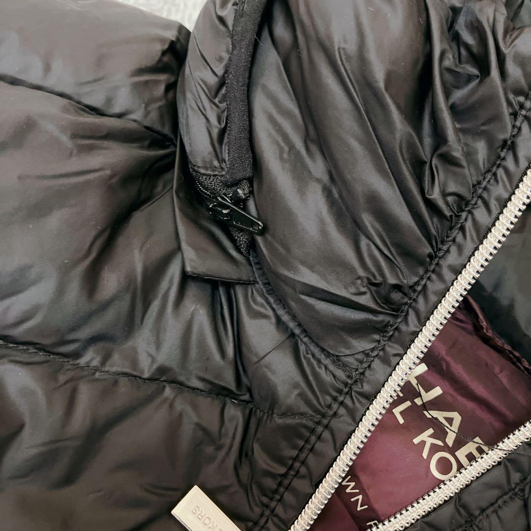 A3347【マイケルコース】✨値下げ中✨ブラック キルティング ダウンジャケット