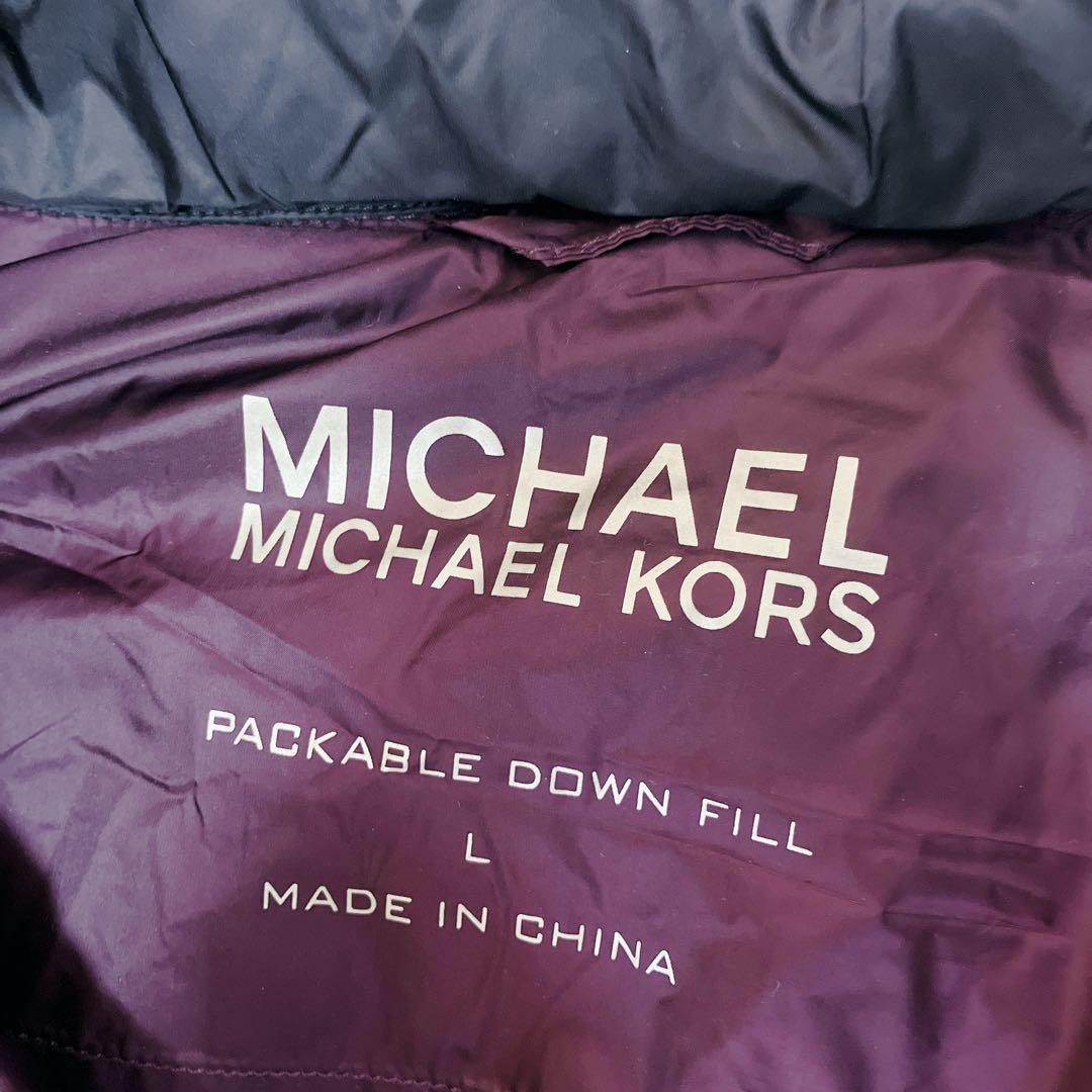 A3347【マイケルコース】✨値下げ中✨ブラック キルティング ダウンジャケット