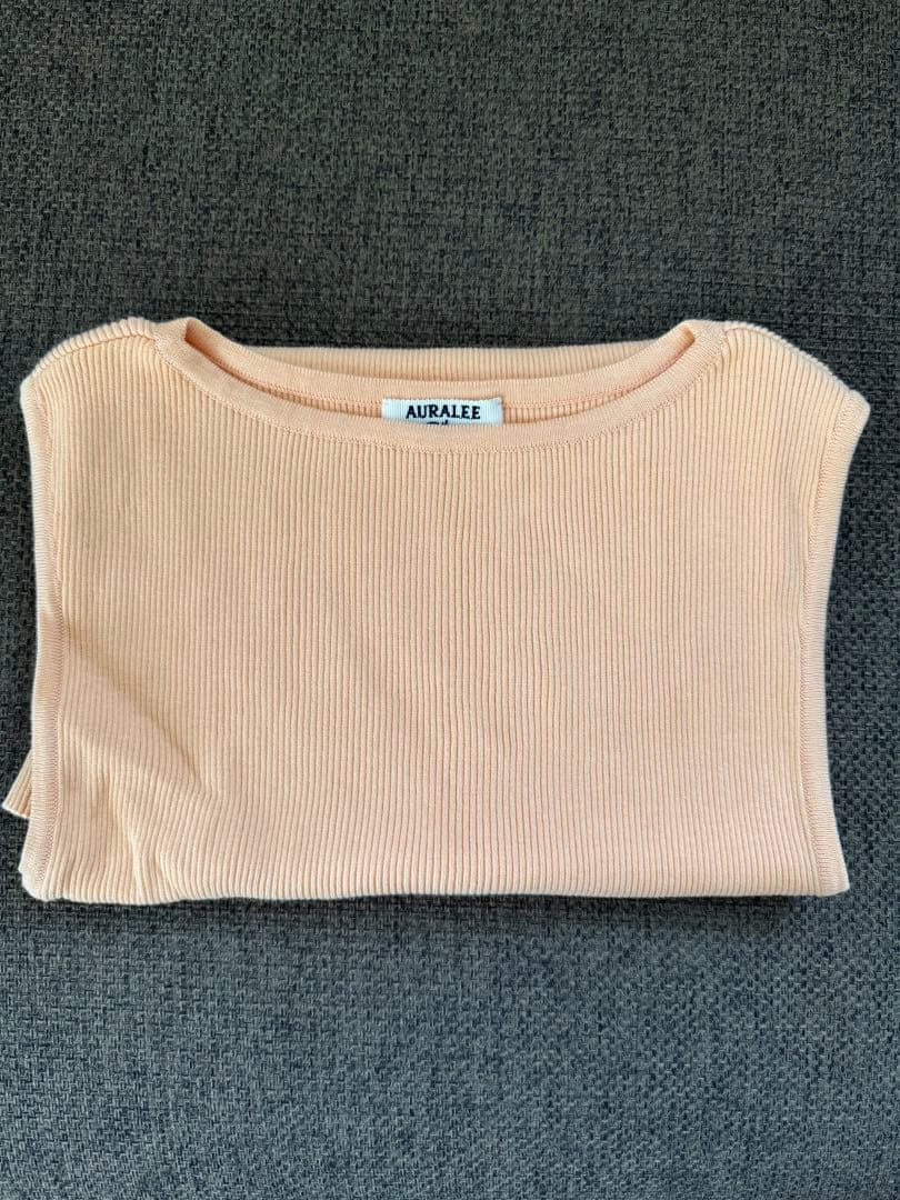 【AURALEE×Ron Herman】別注リブノースリーブ