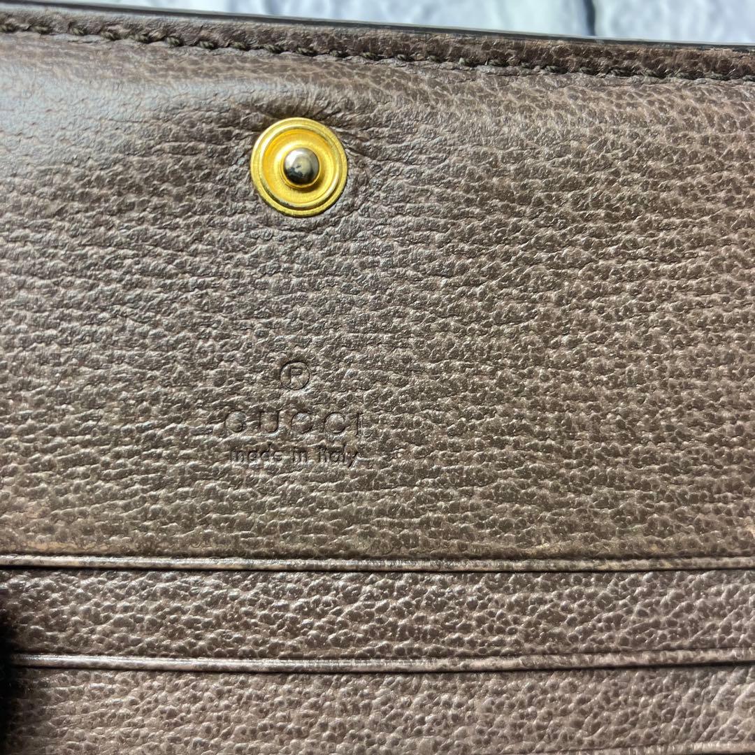 グッチ✨マーモント シェリーライン GGスプリーム オフィディア 二つ折り財布