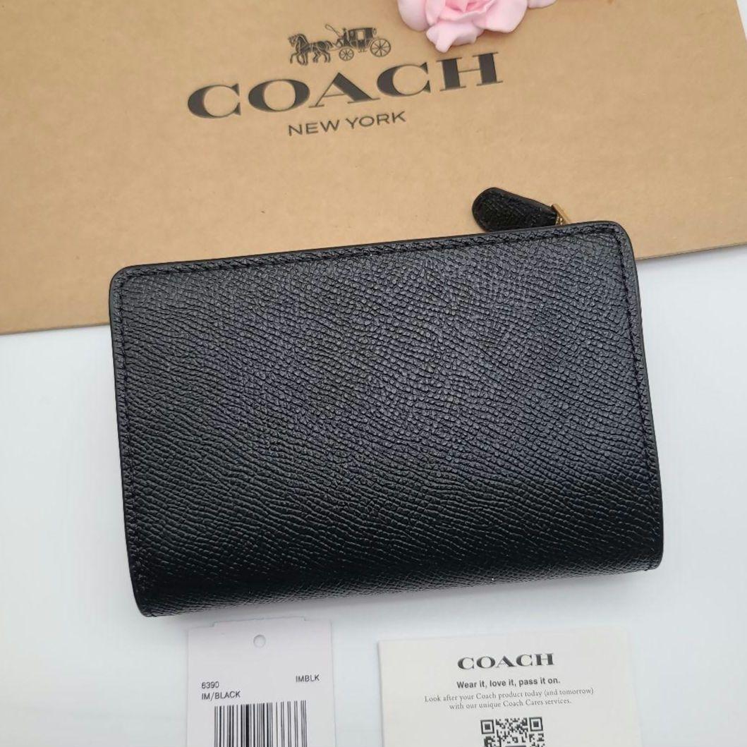 新品　COACH　コーチ　折り財布　ジップウォレット　正規品